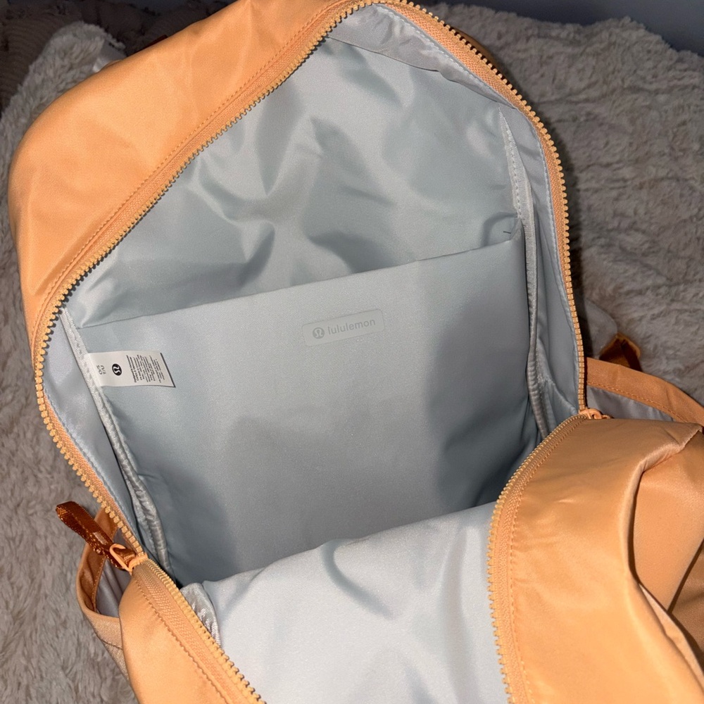 Lululemon Orange Backpack - image 2
